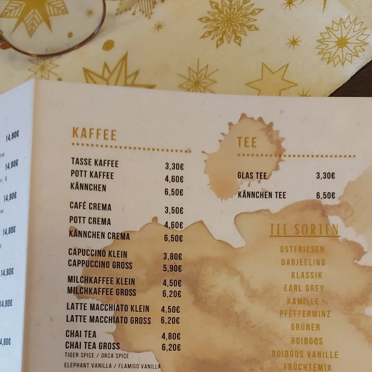 Speisekarte photo 5