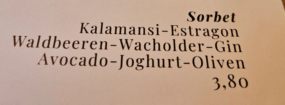 Speisekarte photo 3