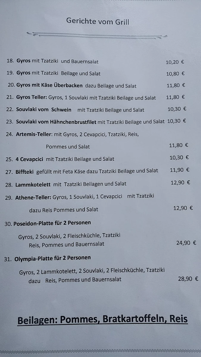 Speisekarte photo 5