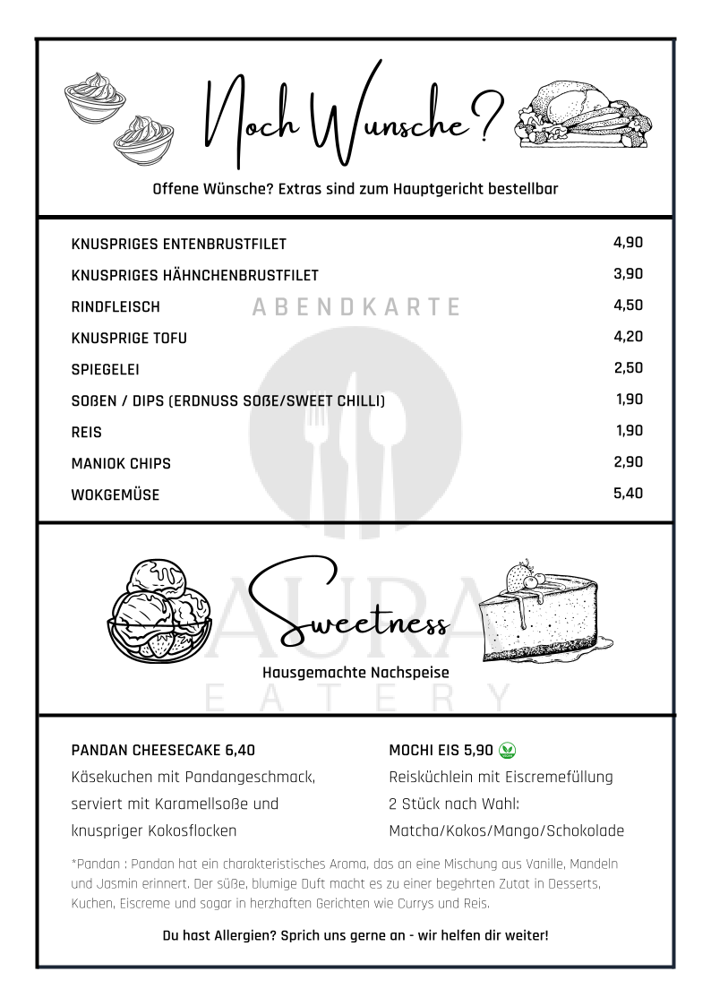 Speisekarte photo 2