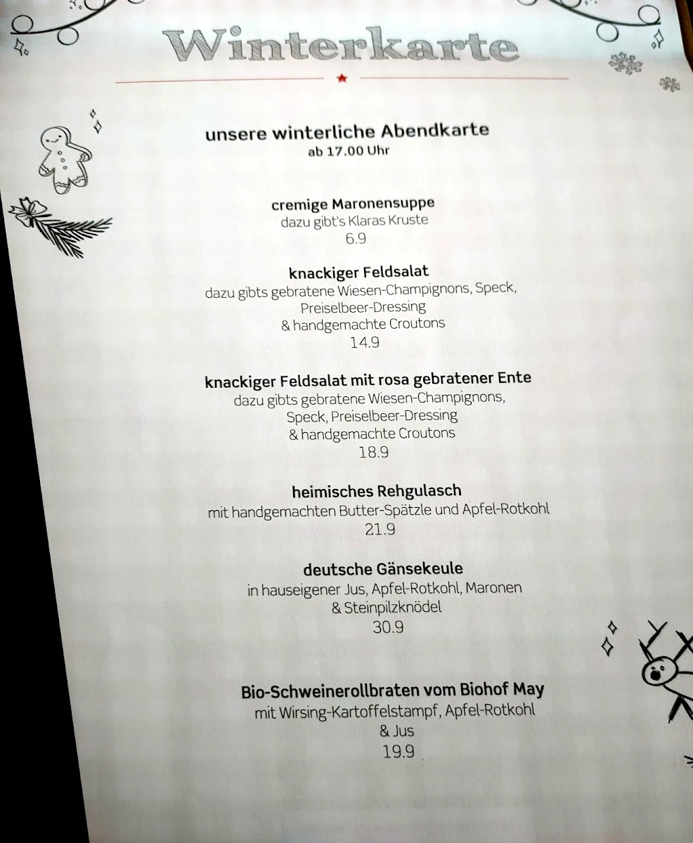 Speisekarte photo 5