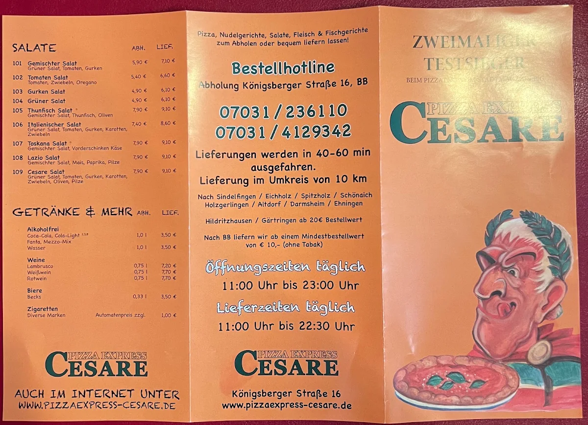 Speisekarte photo 1