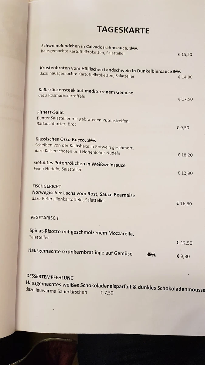 Speisekarte photo 1