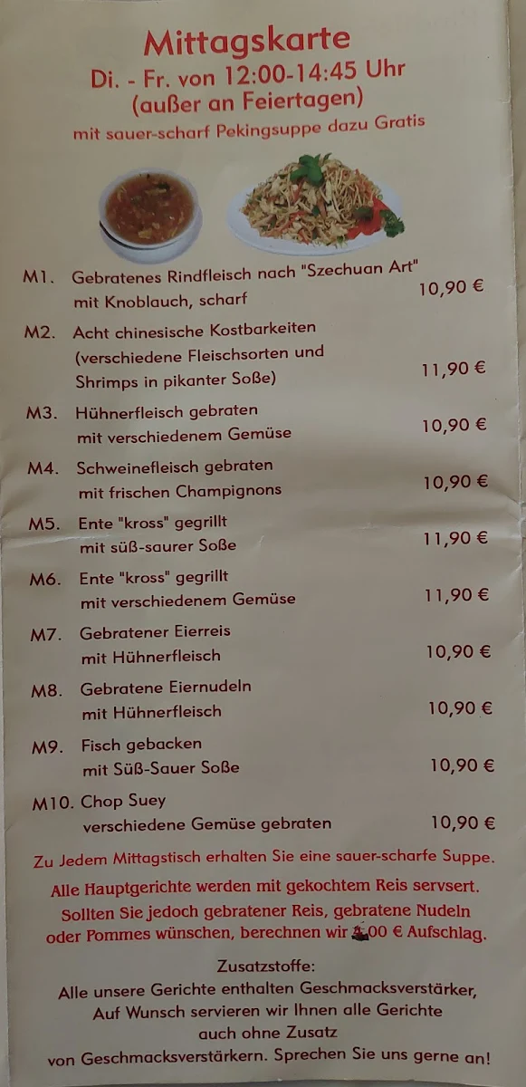 Speisekarte photo 2