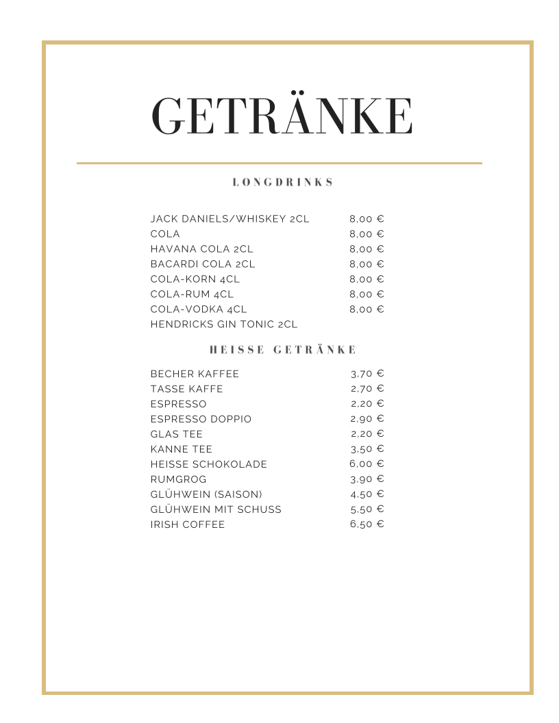 Speisekarte photo 1