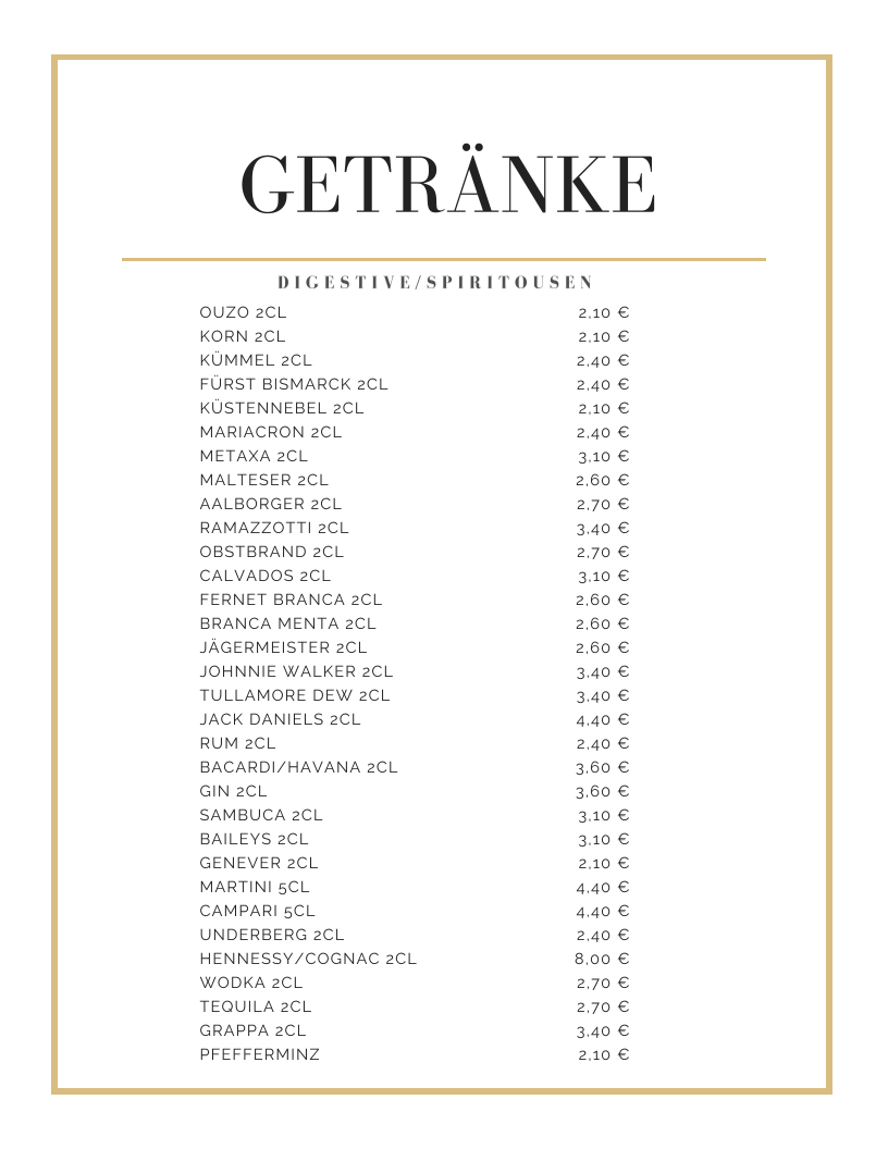 Speisekarte photo 4