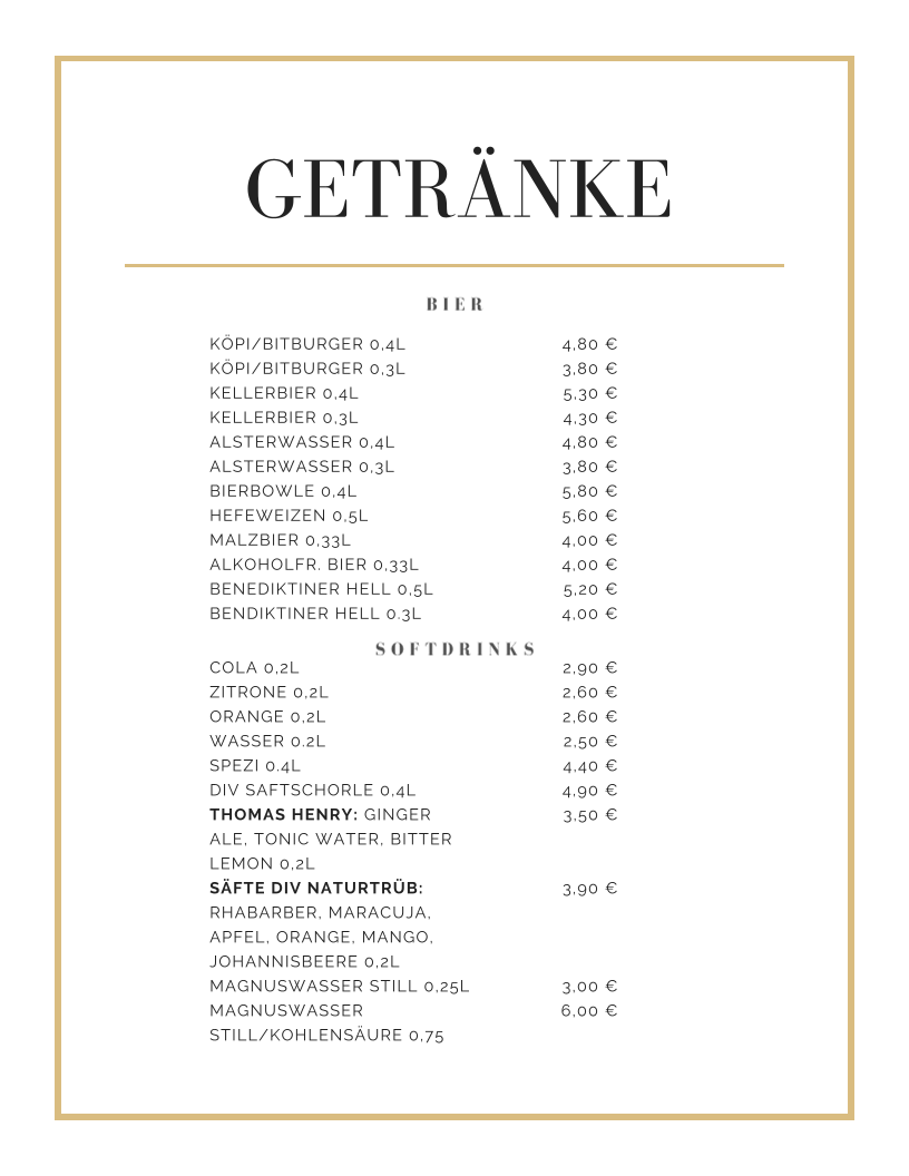 Speisekarte photo 7