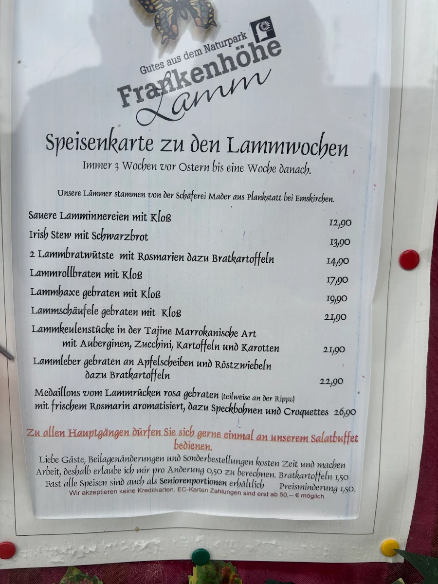 Speisekarte photo 1