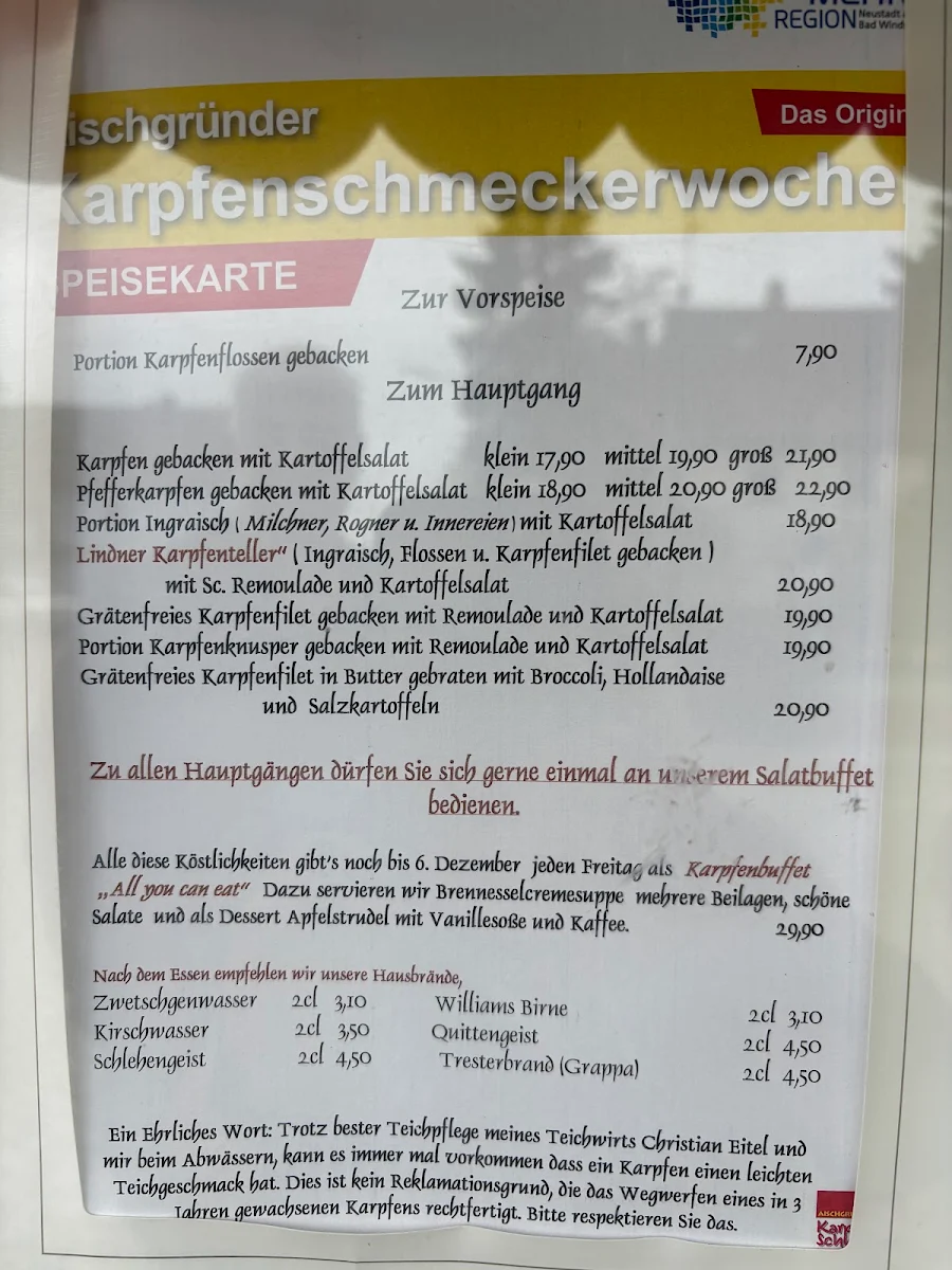 Speisekarte photo 2