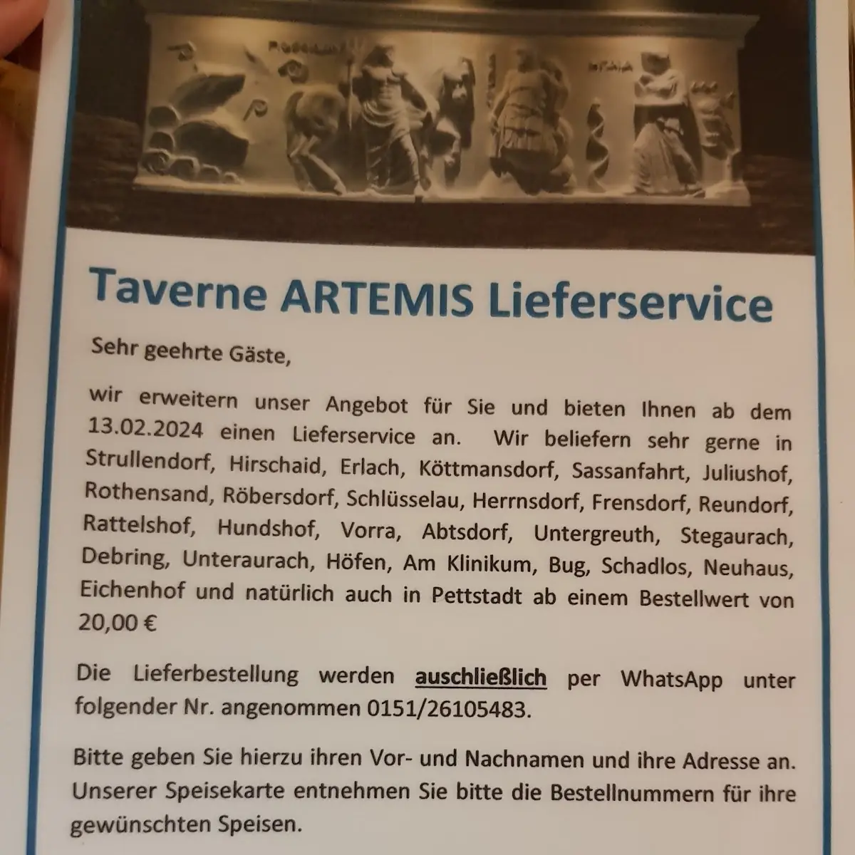Speisekarte photo 1