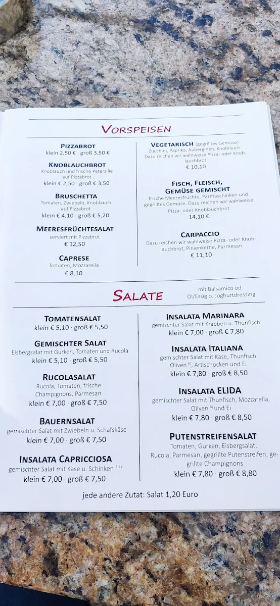 Speisekarte photo 8