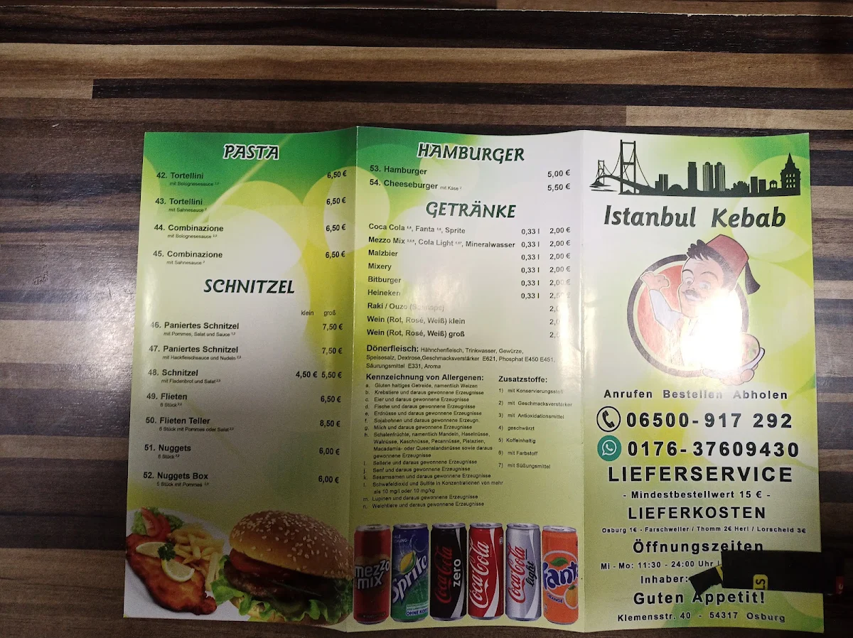 Speisekarte photo 2