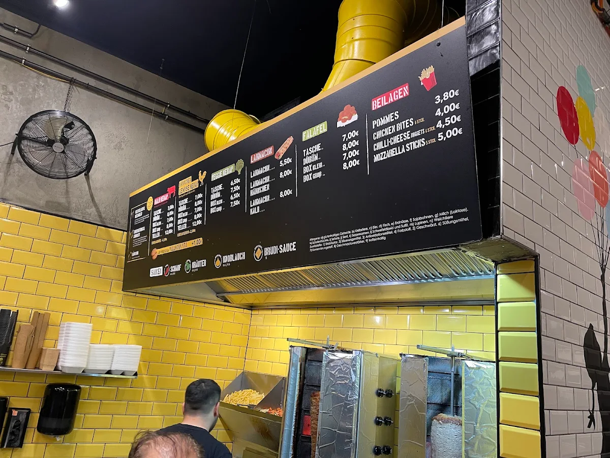 Speisekarte, The Döner Brothers Jahnplatz