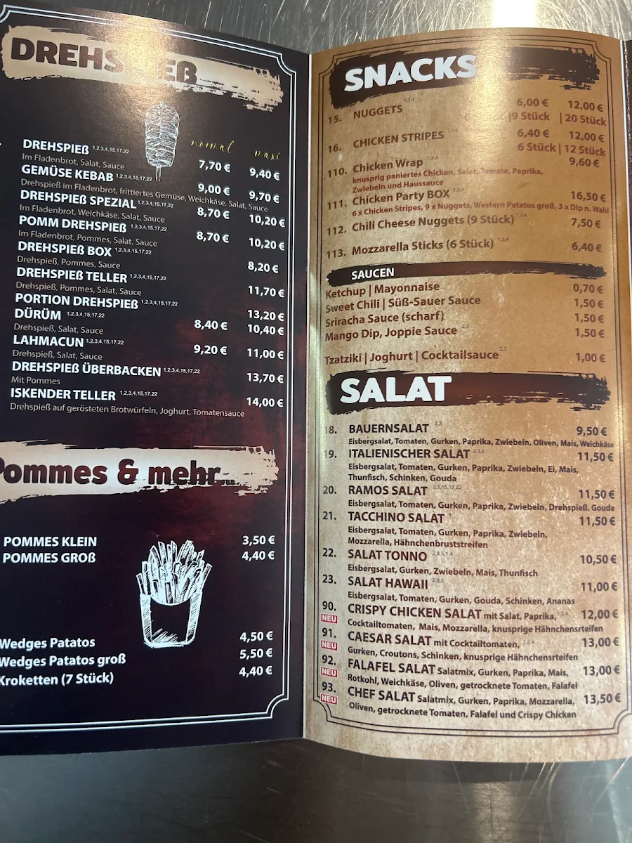 Speisekarte photo 2