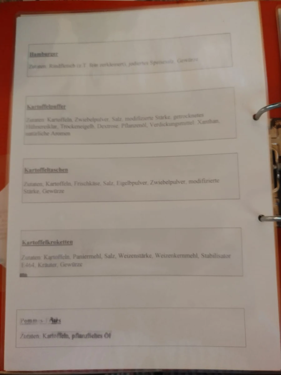 Speisekarte photo 4