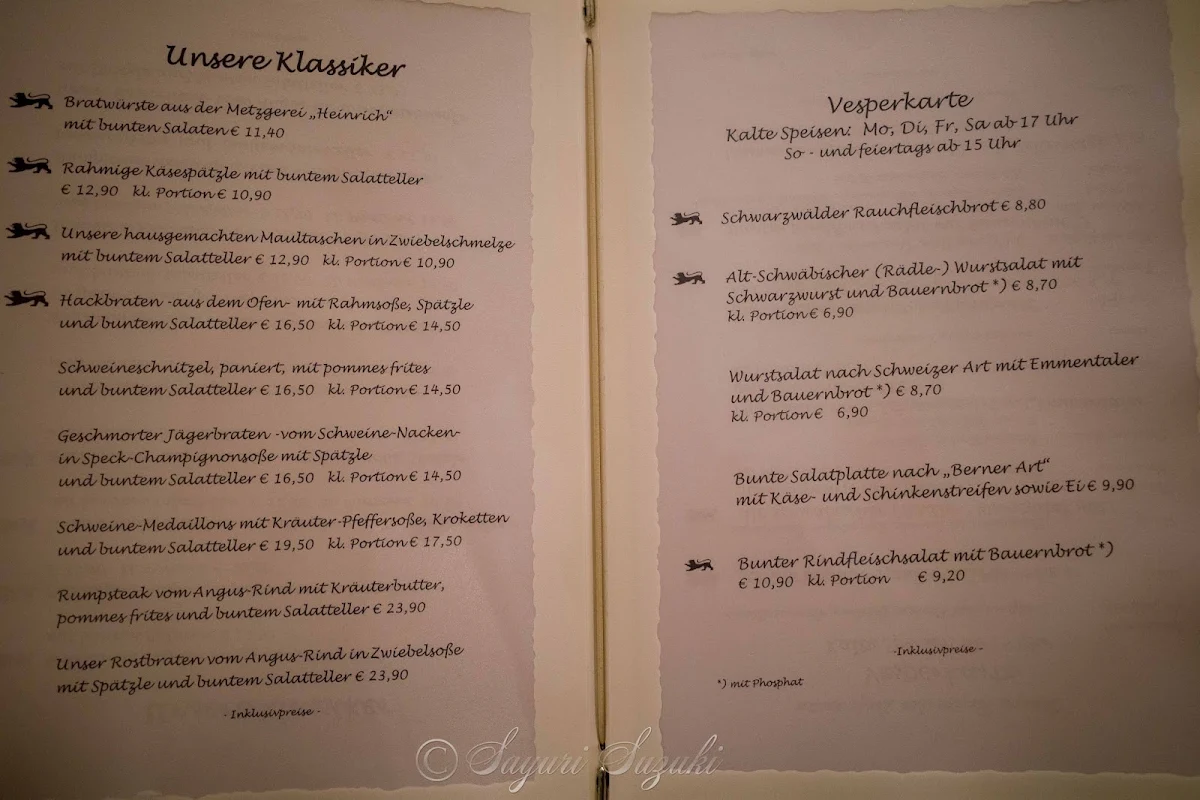 Speisekarte photo 9