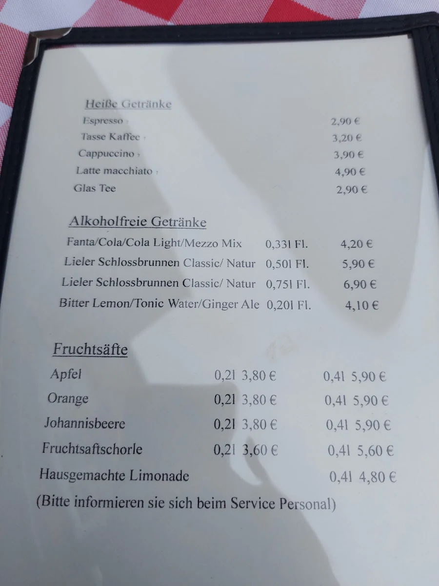 Speisekarte photo 5