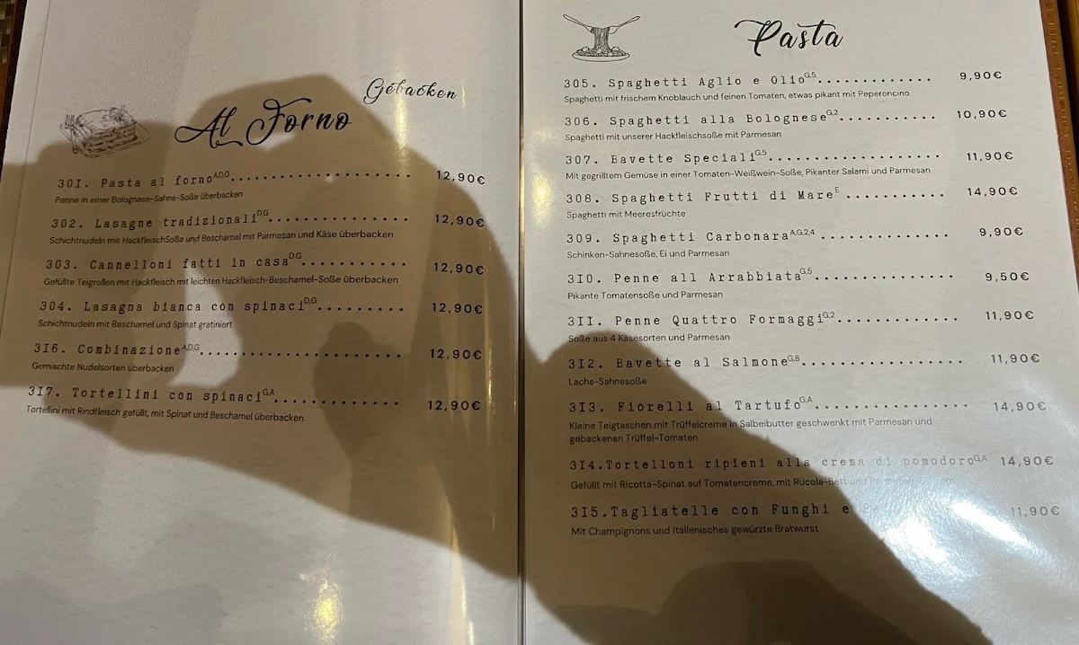 Speisekarte, Ristorante Pizzeria La Perla - Albano & Romina