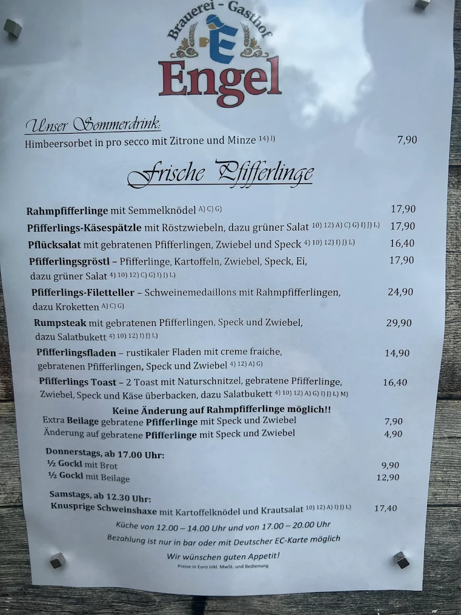 Speisekarte photo 2
