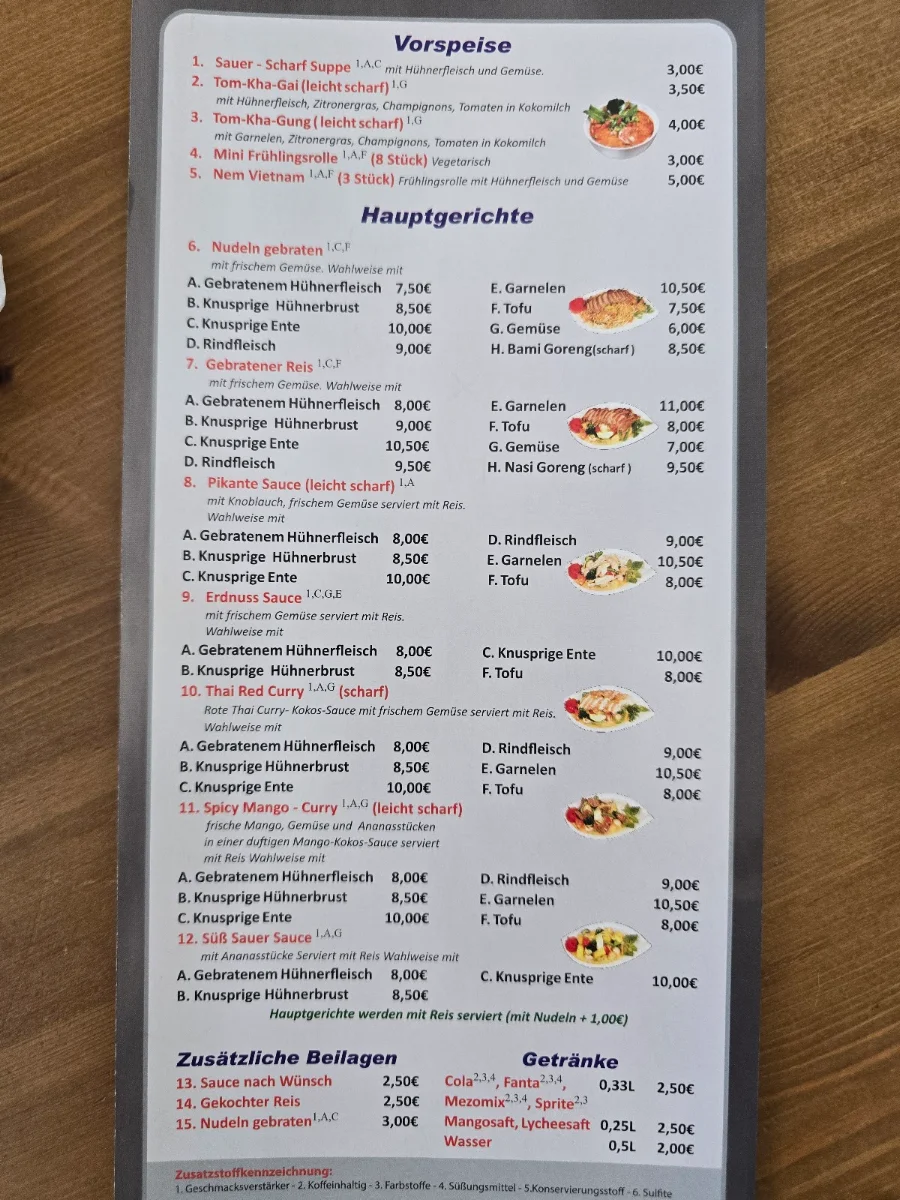 Speisekarte photo 2