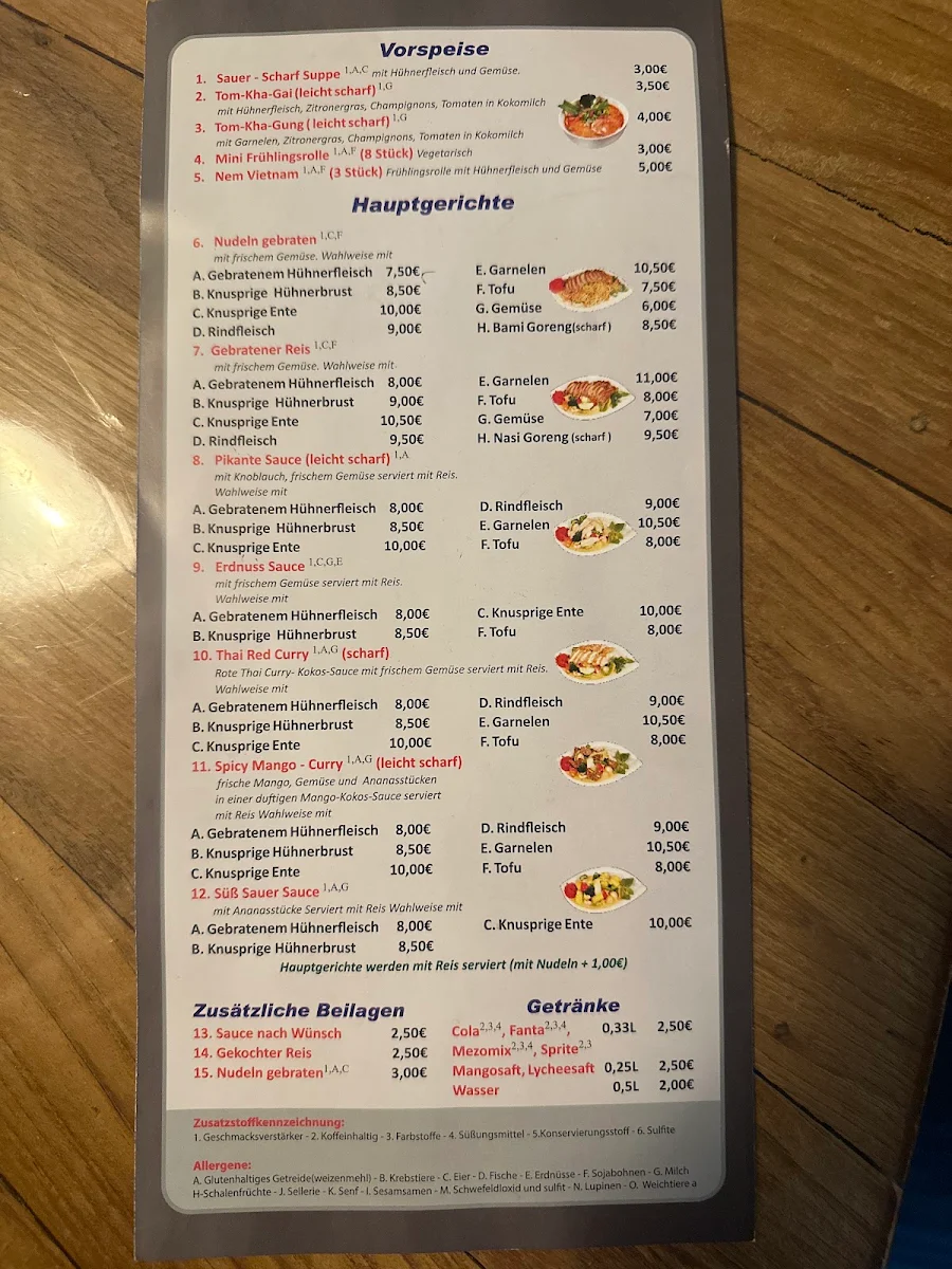 Speisekarte photo 3