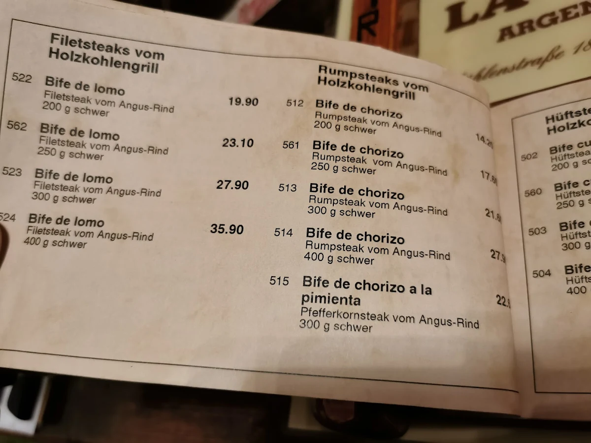 Speisekarte photo 3