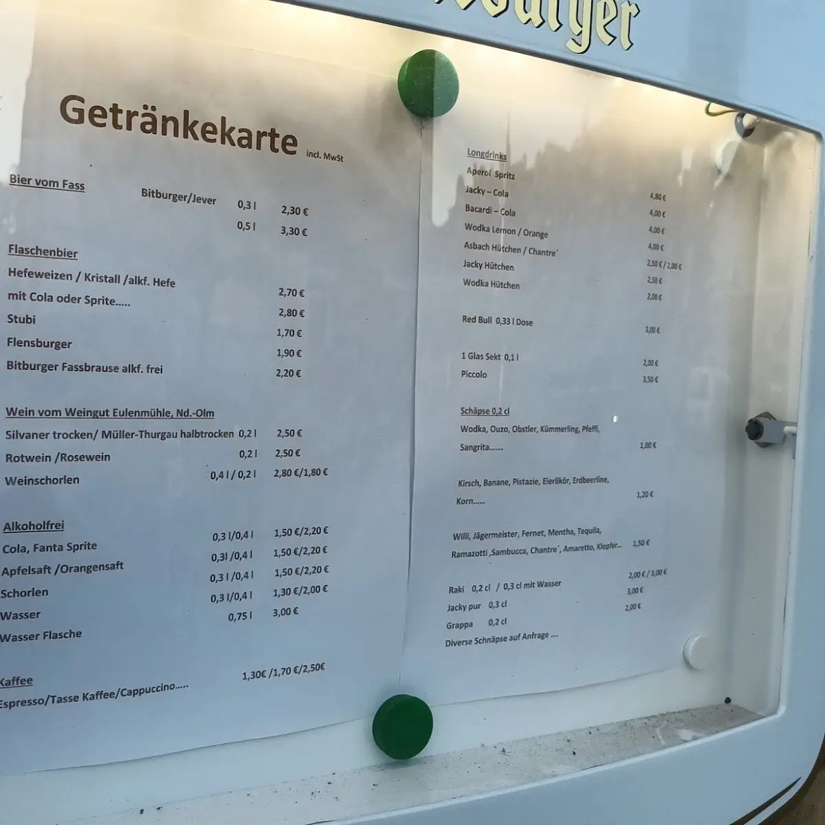 Speisekarte photo 1