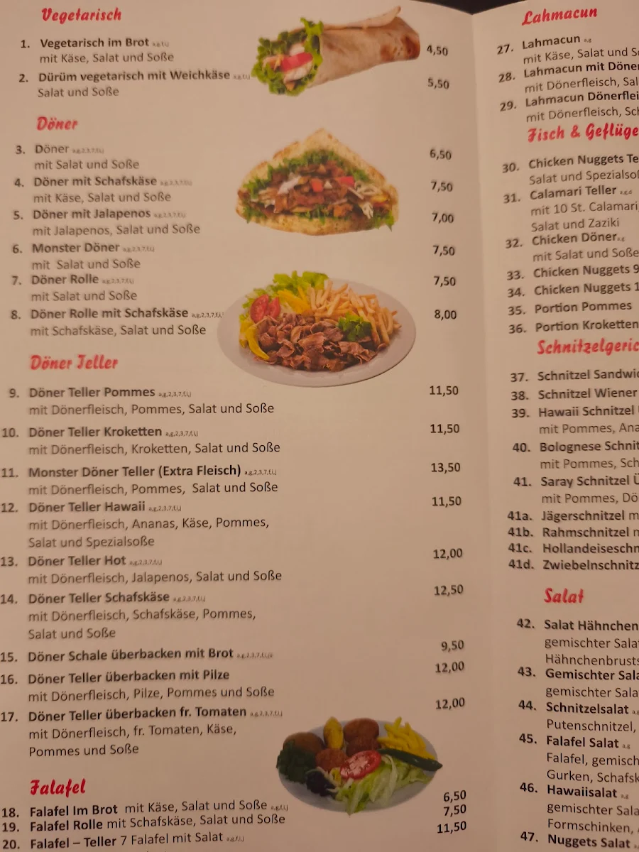 Speisekarte photo 3