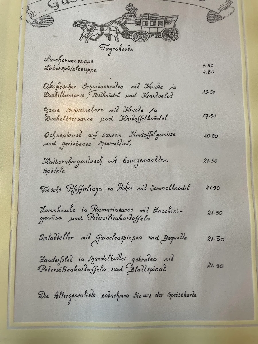 Speisekarte photo 5