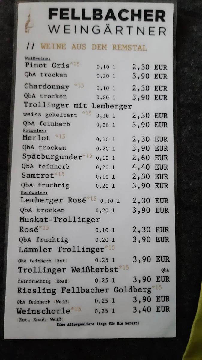 Speisekarte photo 2