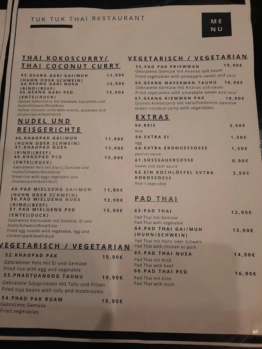 Speisekarte photo 1