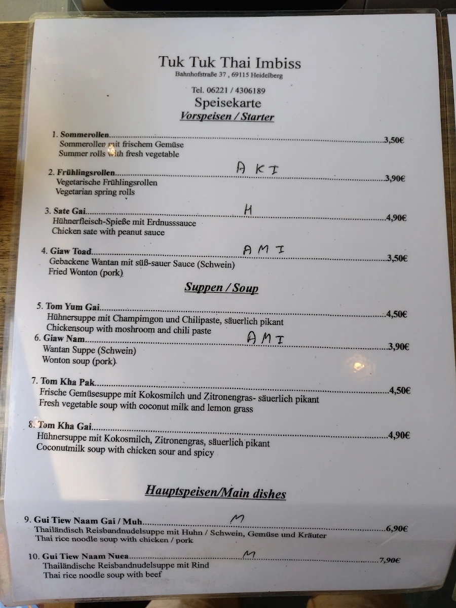 Speisekarte photo 10