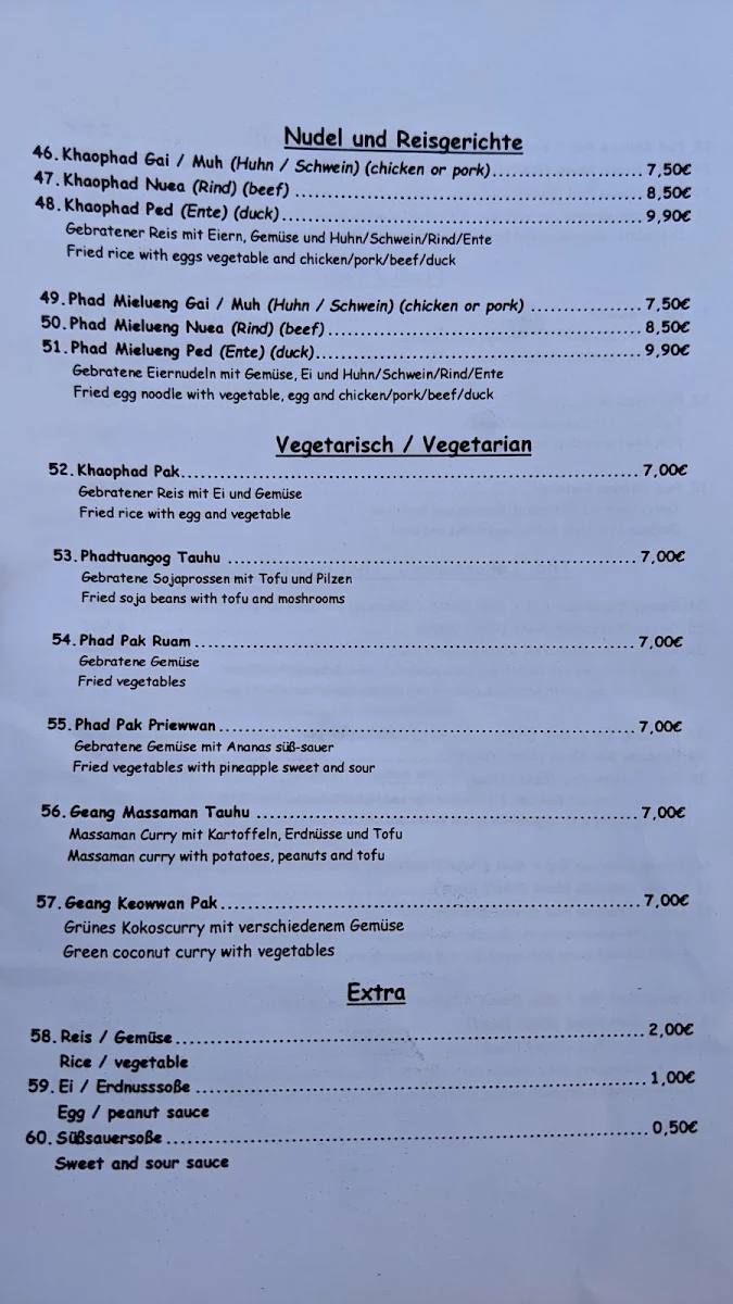 Speisekarte photo 2
