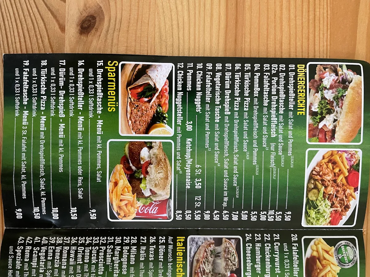 Speisekarte photo 4
