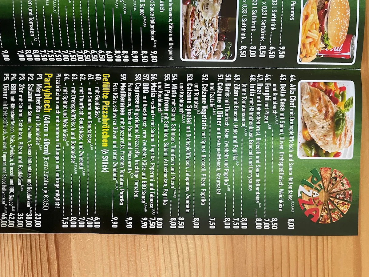 Speisekarte photo 5