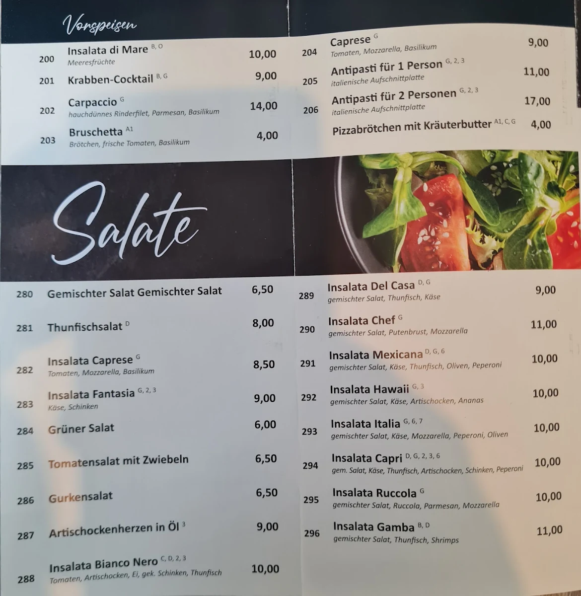 Speisekarte photo 3
