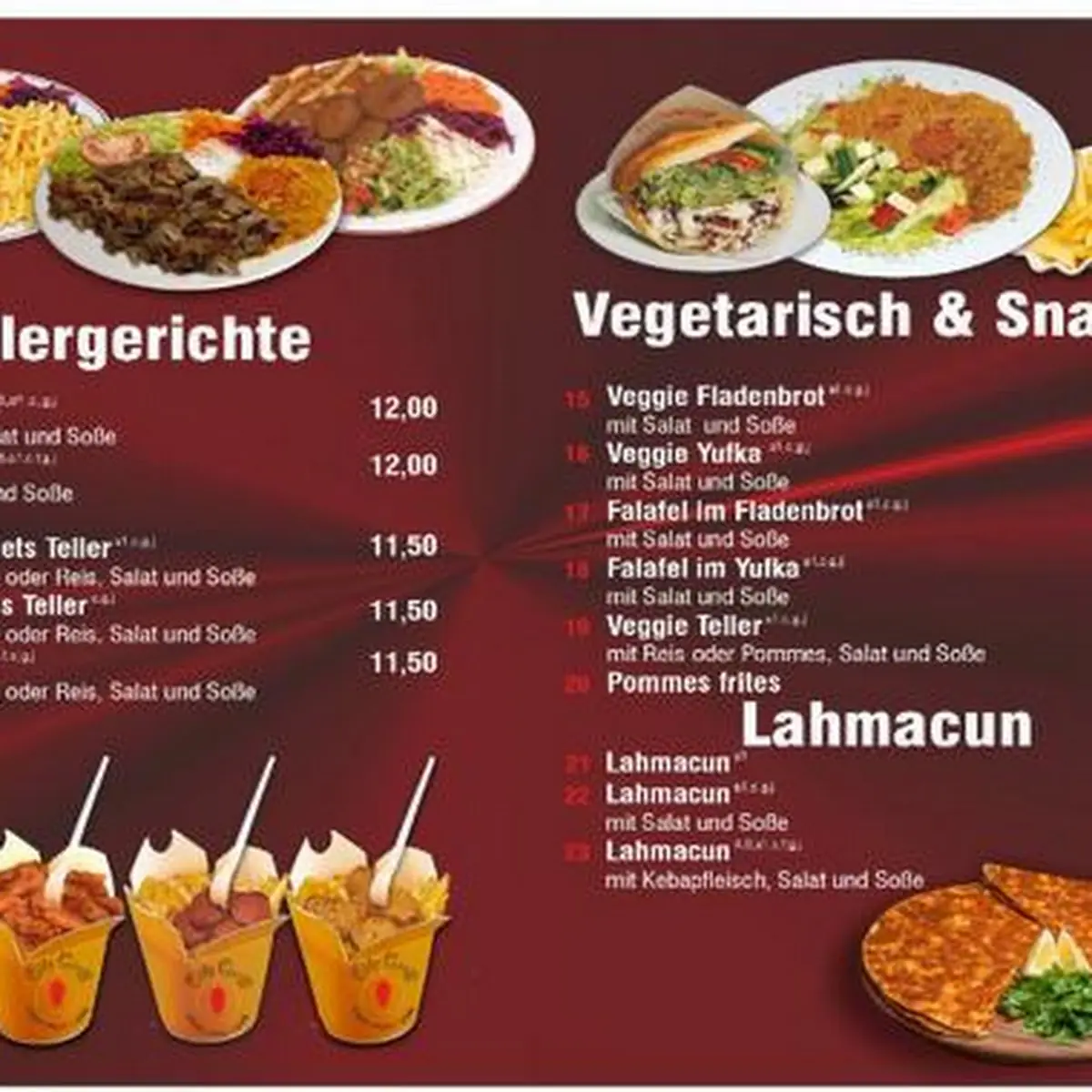 Speisekarte photo 2