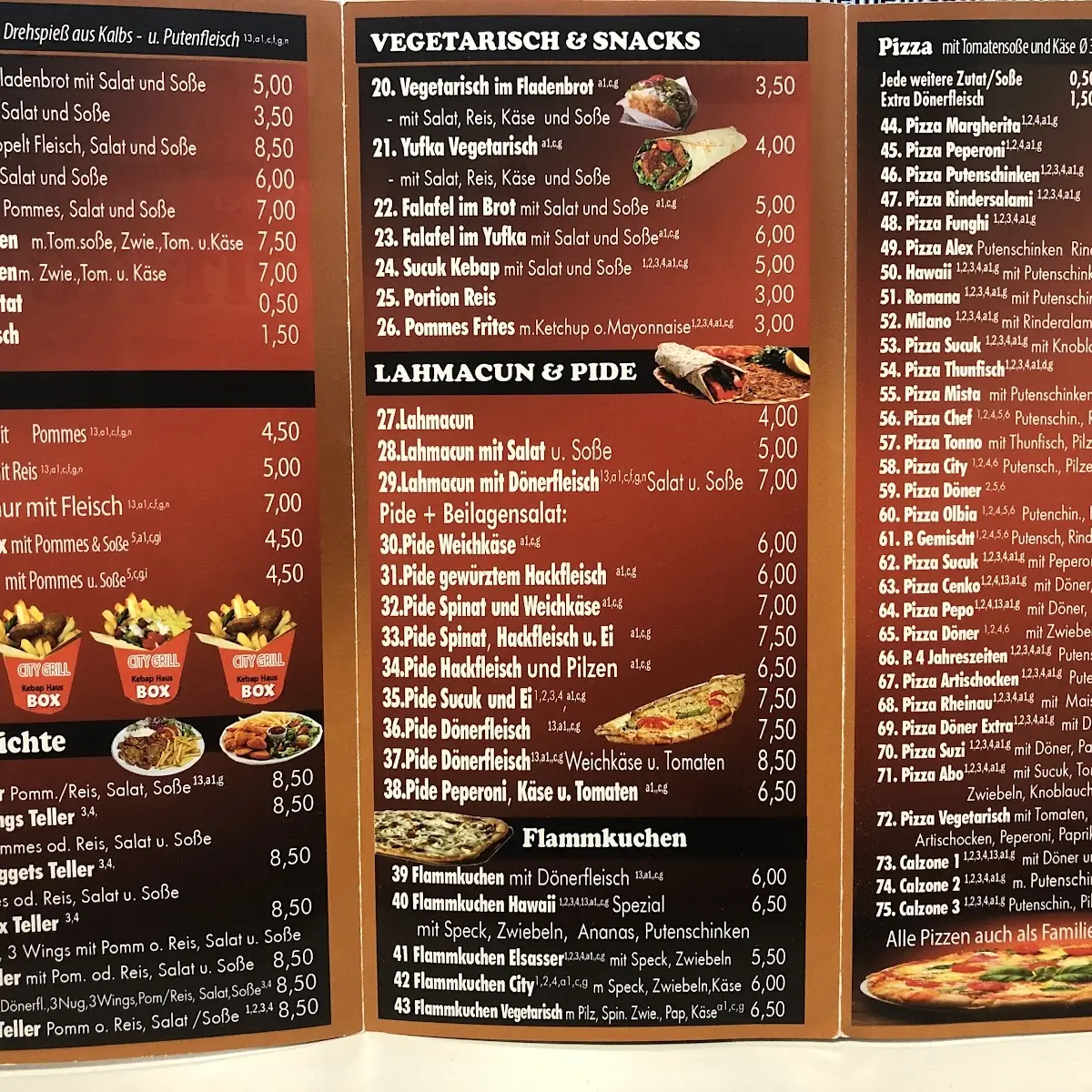 Speisekarte photo 3