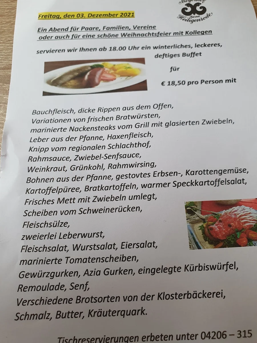 Speisekarte photo 2