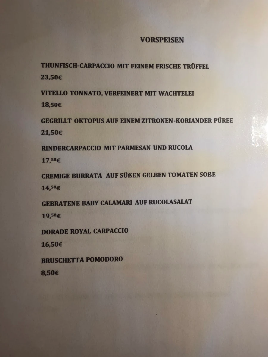 Speisekarte photo 2