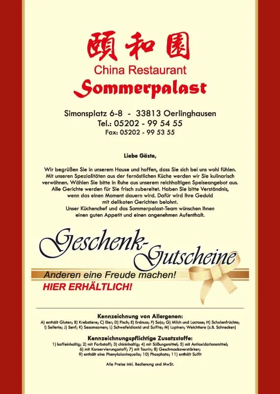 Speisekarte photo 8