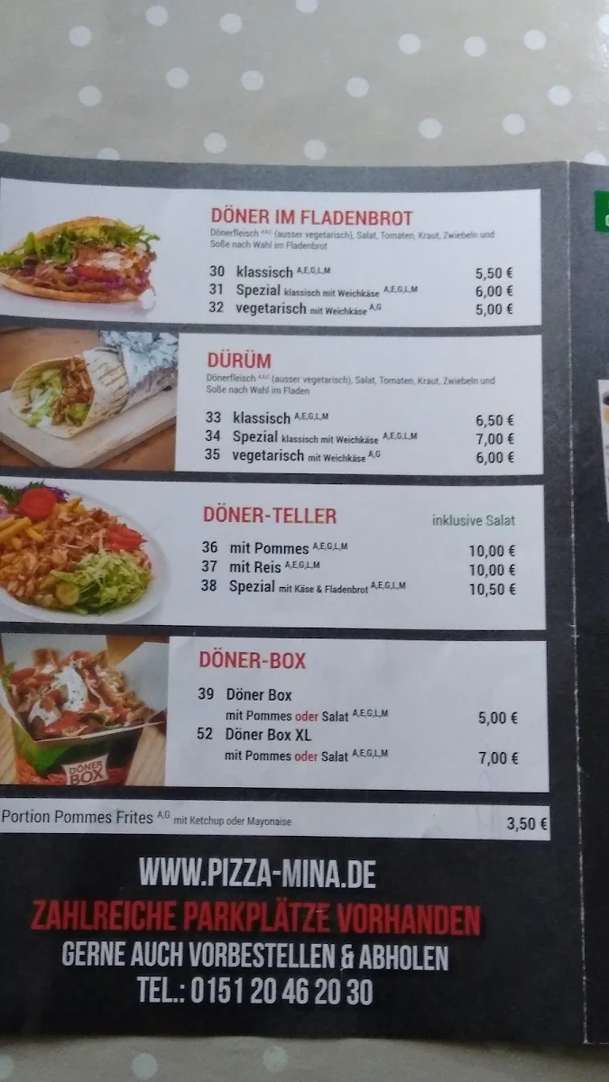 Speisekarte photo 2