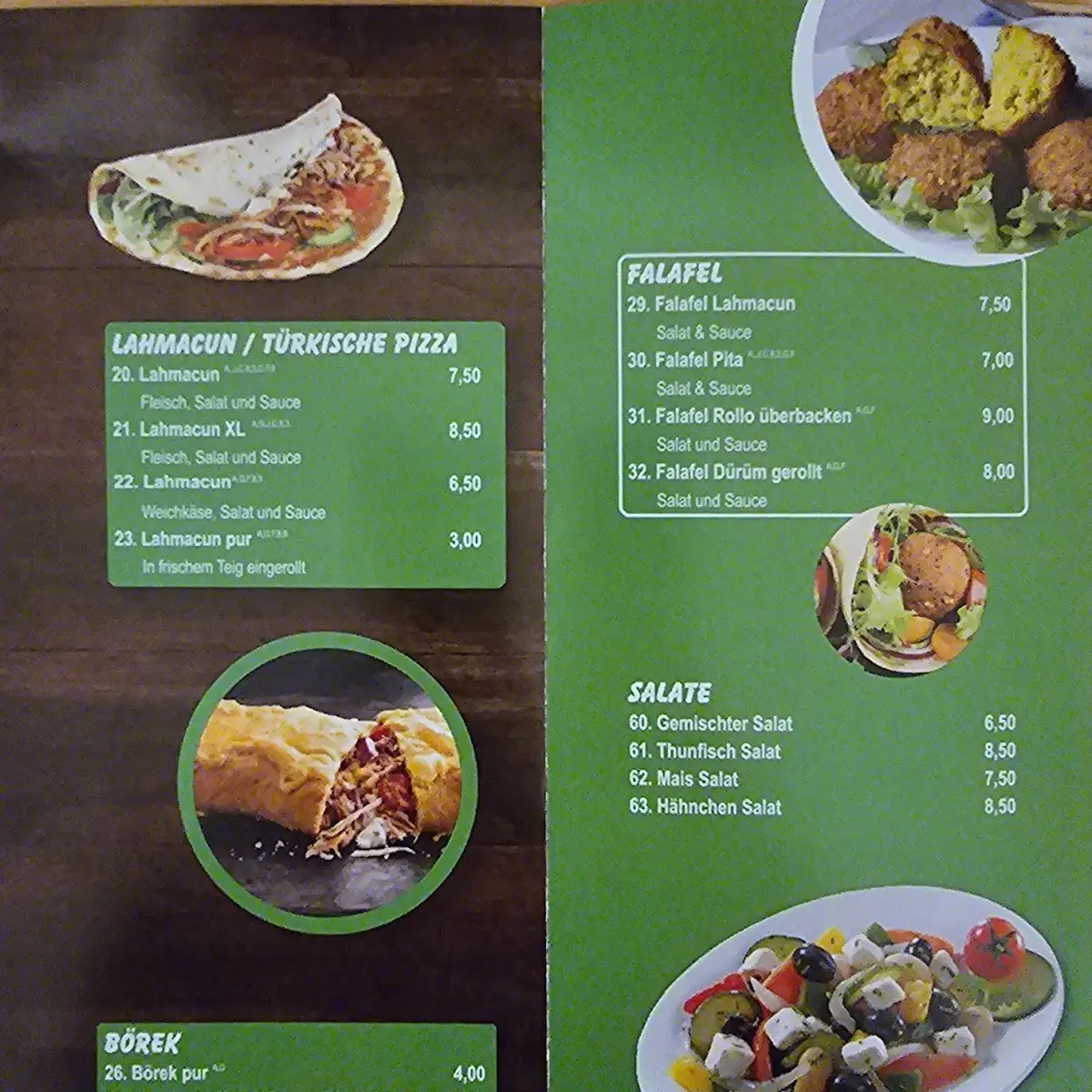 Speisekarte photo 3