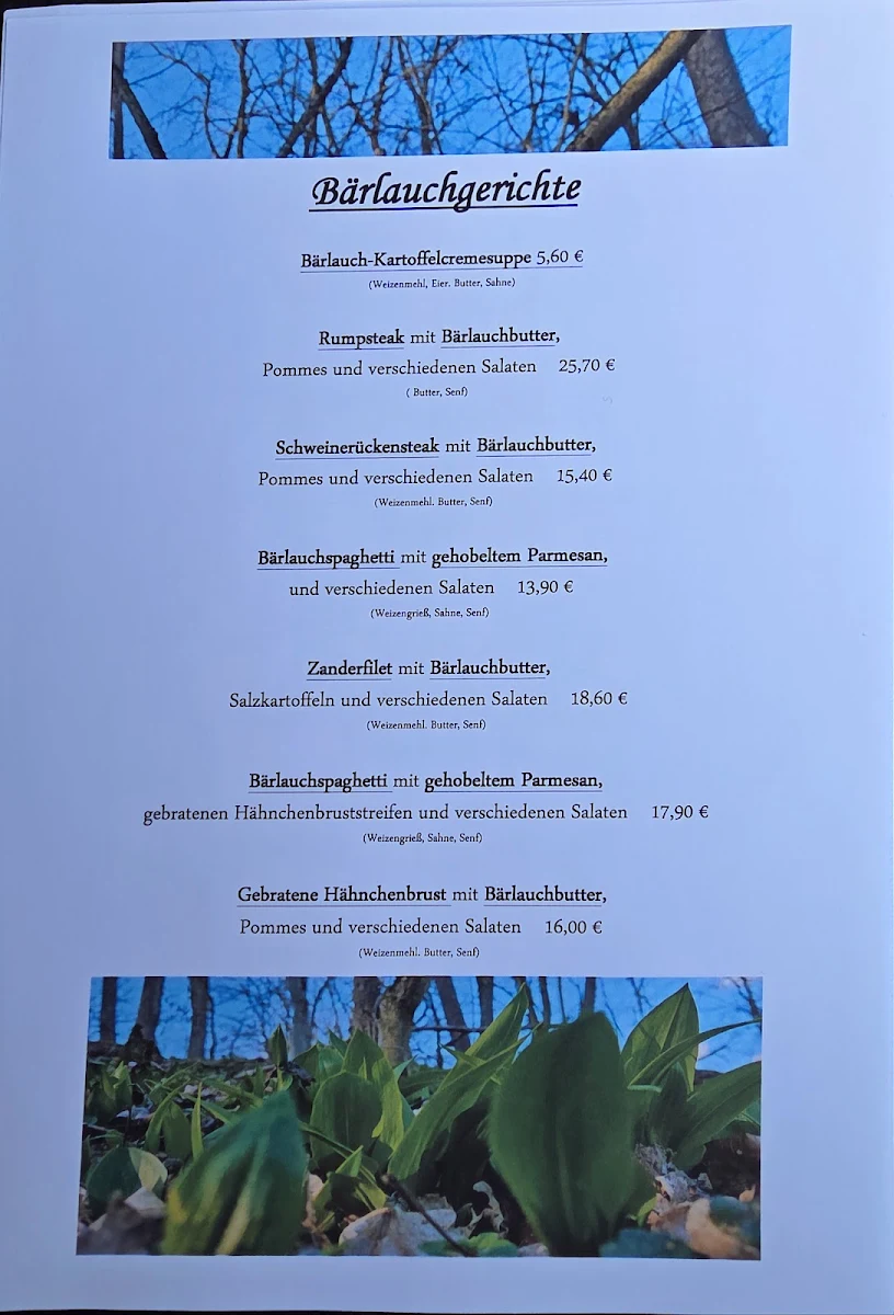 Speisekarte photo 3