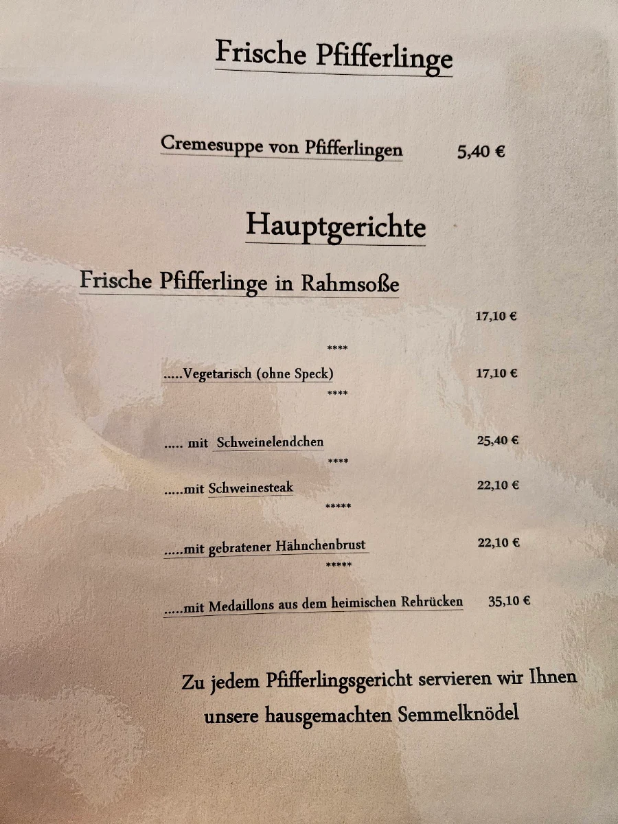 Speisekarte photo 5