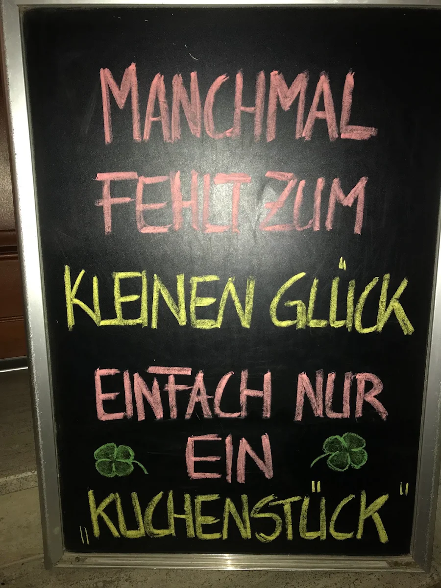 Speisekarte, Bäckerei Konditorei Salzmann