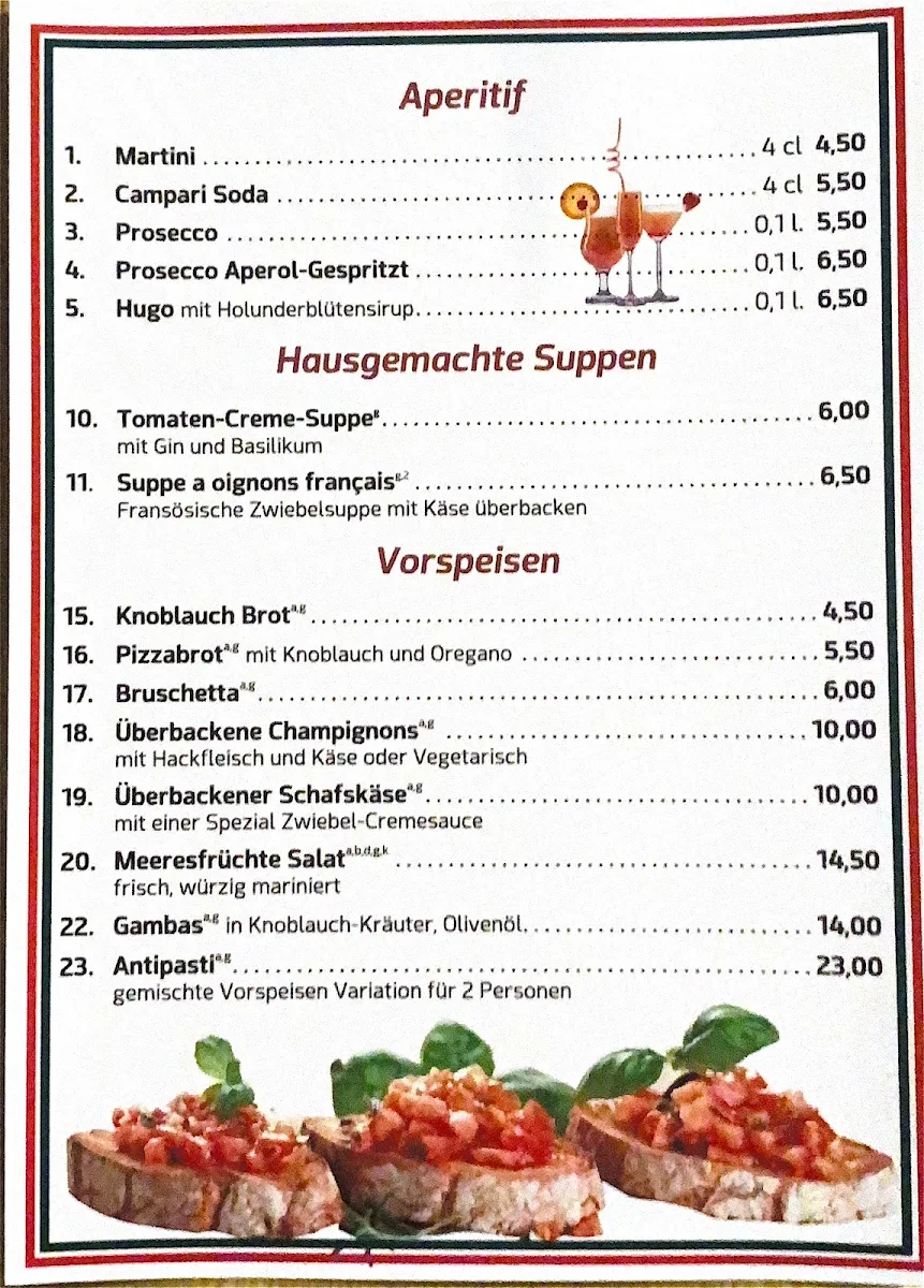 Speisekarte photo 3