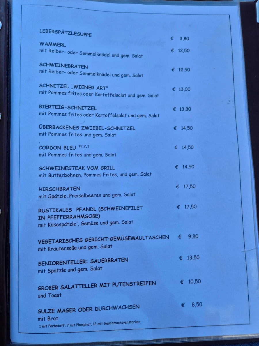 Speisekarte photo 7