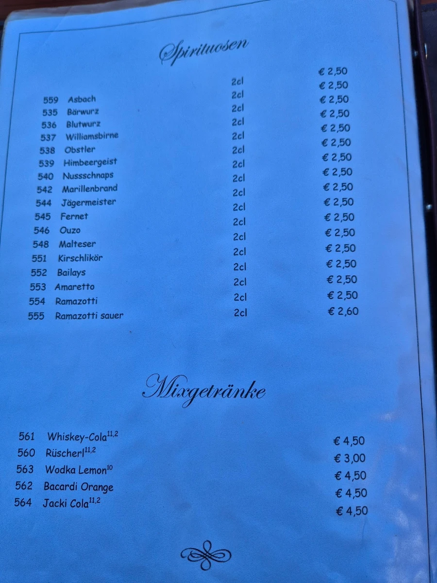 Speisekarte photo 8