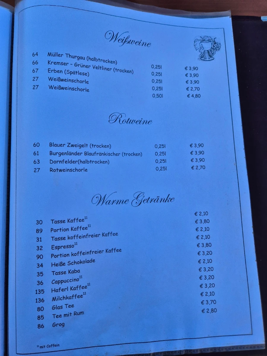 Speisekarte photo 9